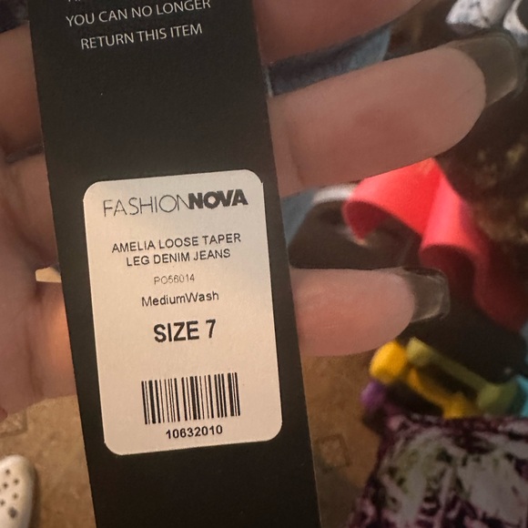 Fashion Nova Medium Wash Denim Jeans - Picture 7 of 8